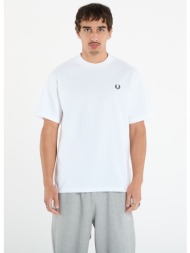μπλουζάκι fred perry relaxed t-shirt white l
