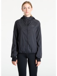 μπουφάν nike trail women`s repel running jacket black/ white/ black l