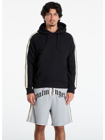 φούτερ palm angels curved logo track hoody black/ off white σε προσφορά