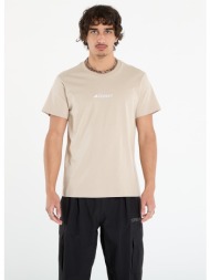 μπλουζάκι adidas terrex signature aop graphic t-shirt unisex wonder beige l