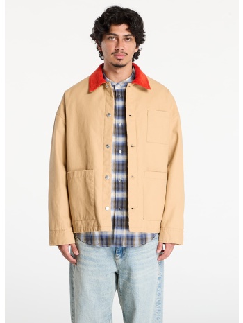 μπουφάν a.p.c. unisex lined jacket w contrast collar brown σε προσφορά