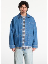 μπουφάν a.p.c. unisex jacket stonewashed indigo xxl