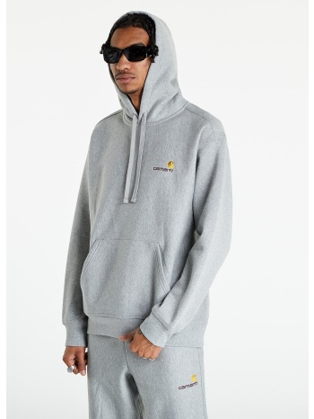 φούτερ carhartt wip hooded american script sweat grey s