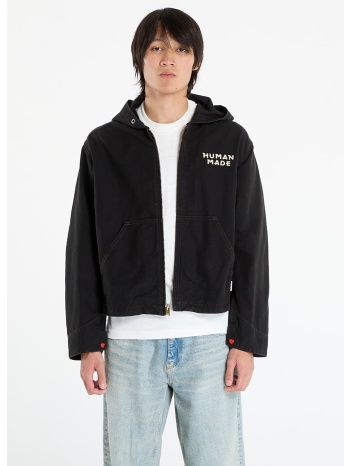 μπουφάν human made hooded jacket black m σε προσφορά