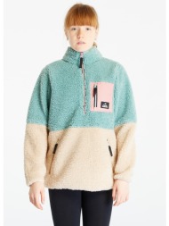 φούτερ horsefeathers elvira half-zip sweatshirt frosty green/ beige s