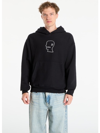 φούτερ brain dead logo head hoodie black xxl σε προσφορά