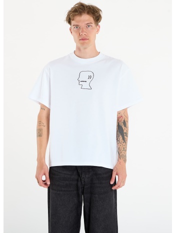 μπλουζάκι brain dead logo head t-shirt white xxl σε προσφορά