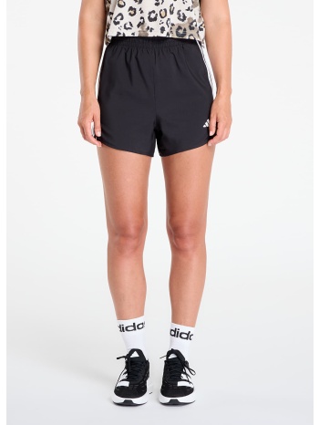 adidas 3-stripes high waisted shorts black/ white m σε προσφορά
