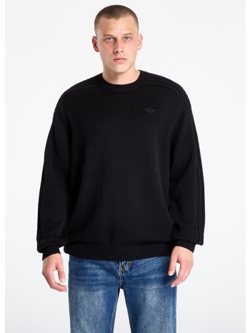 πουλόβερ adidas premium essentials knit crewneck black/ σε προσφορά