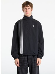 μπουφάν adidas firebird front stripes woven track top black/ stone khaki/ better scarlet l