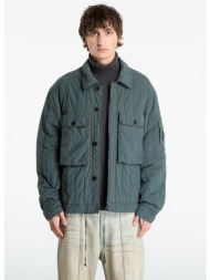 μπουφάν c.p. company gd liner short padded jacket dark shadow grey xxl