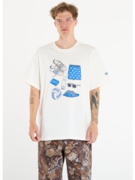 μπλουζάκι adidas stuff tee off white s