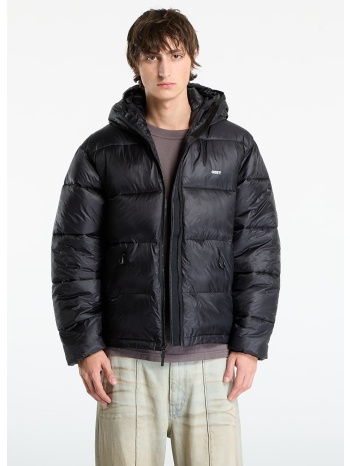 μπουφάν obey stratus puffer jacket black l σε προσφορά