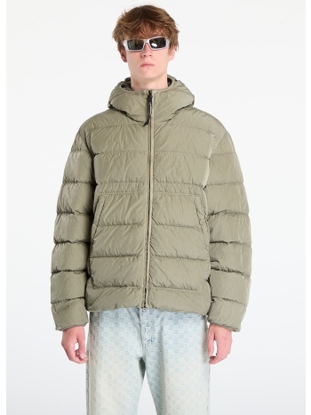μπουφάν c.p. company chrome-r goggle down jacket fungi grey σε προσφορά