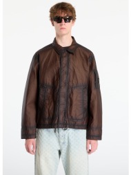 μπουφάν c.p. company feltro bi-film short jacket ivy green xxl