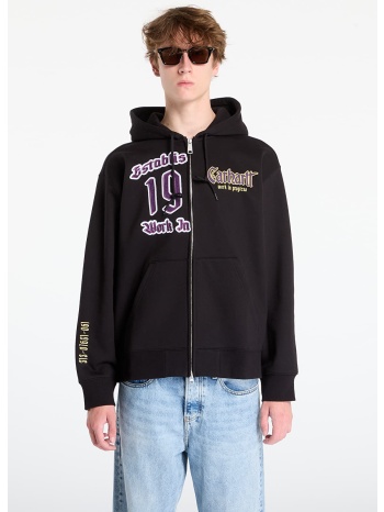 φούτερ carhartt wip hooded dual sweat jacket unisex black m σε προσφορά