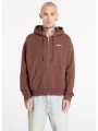 φούτερ awake ny crown logo full-zip hoodie brown l