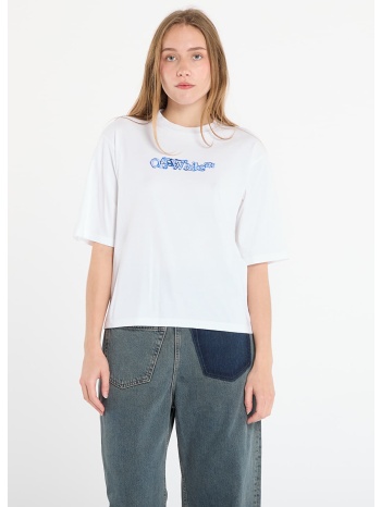 μπλουζάκι off-white cloudy arrow boxy tee white/ electric σε προσφορά