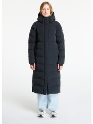 μπουφάν columbia amaze puff™ long hooded jacket black m