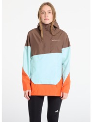 μπουφάν adidas terrex xploric 2.5l climaproof anorak earth strata s