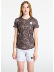 μπλουζάκι saysky w camo combat t-shirt brown aop s