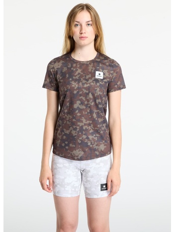 μπλουζάκι saysky w camo combat t-shirt brown aop s σε προσφορά