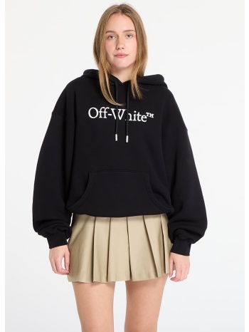 φούτερ off-white big logo bookkish over hoodie black/ white σε προσφορά