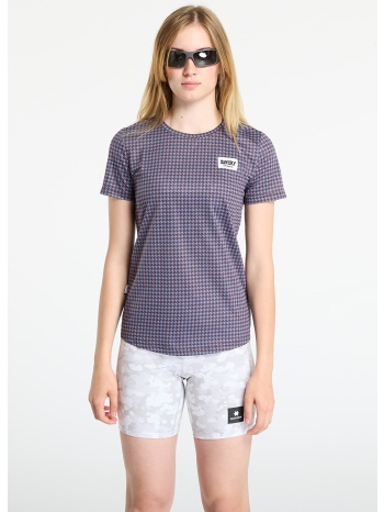 μπλουζάκι saysky w houndstooth combat t-shirt blue aop s σε προσφορά