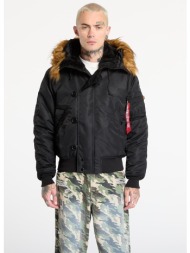 μπουφάν alpha industries n-2b heritage black xxl