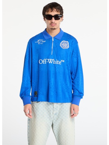 μπλουζάκι off-white lion nation soccer l/s polo navy blue l σε προσφορά