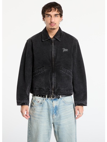 μπουφάν patta washed canvas jacket unisex black xxl σε προσφορά