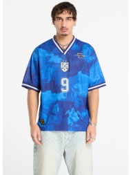 μπλουζάκι off-white world paint soccer s/s tee nautical blue l