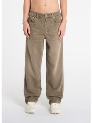 παντελόνια represent r3 baggy denim washed olive 33