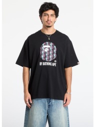 μπλουζάκι a bathing ape ape head pattern by bathing ape relaxed fit tee black l