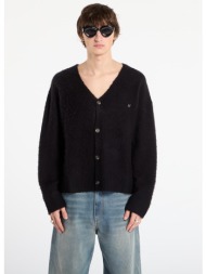 πουλόβερ represent textured knit cardigan jet black xl