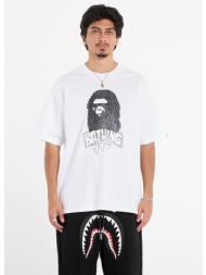 μπλουζάκι a bathing ape hand drawn ape head relaxed fit tee white l