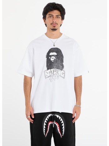 μπλουζάκι a bathing ape hand drawn ape head relaxed fit tee σε προσφορά