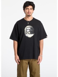 μπλουζάκι a bathing ape ape head relaxed fit tee black xl