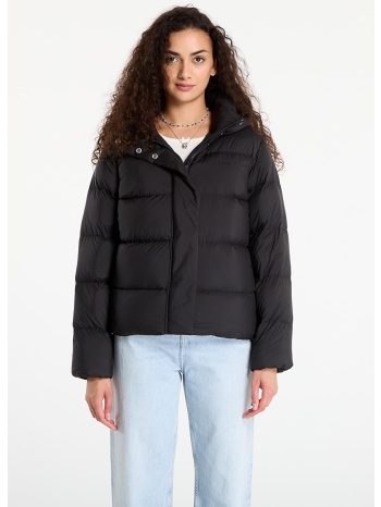 μπουφάν tommy hilfiger down hooded puffer jacket black l σε προσφορά