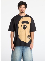 μπλουζάκι a bathing ape bleached big ape head relaxed fit tee black m