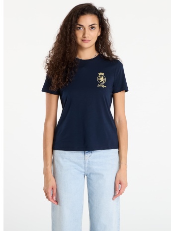 μπλουζάκι tommy hilfiger th crest embroidery crew neck σε προσφορά