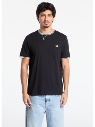 μπλουζάκι fred perry twin tipped t-shirt black l