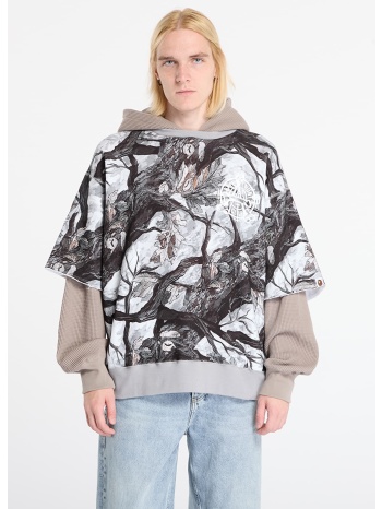 φούτερ a bathing ape tree edge camo layered pullover hoodie σε προσφορά