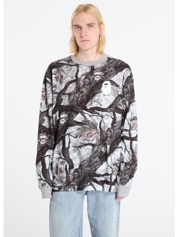 μπλουζάκι a bathing ape tree edge camo relaxed fit ls tee σε προσφορά