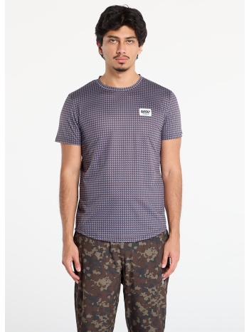 μπλουζάκι saysky houndstooth combat t-shirt blue aop xl σε προσφορά