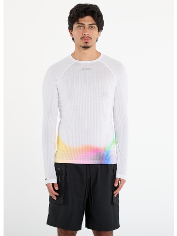 μπλουζάκι soar race base white/ summer rainbow l