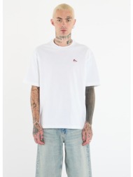 μπλουζάκι jordan brand men`s sneaker patch t-shirt white/ varsity red xxl