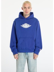 φούτερ jordan rare air men`s fleece pullover hoodie deep royal xl