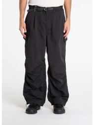 παντελόνια roa x and wander garment-dyed pants black s