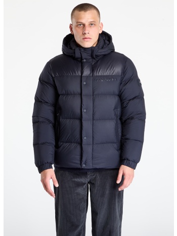 μπουφάν tommy hilfiger mix down hooded puffer desert sky xl σε προσφορά